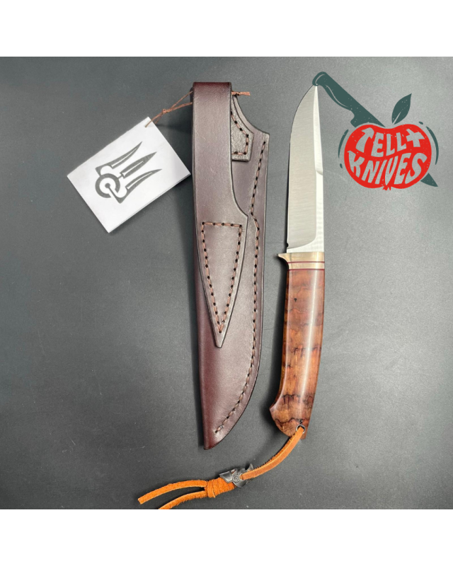 City Knife XL Böhler M390 Stainless steel stabilized wood handle