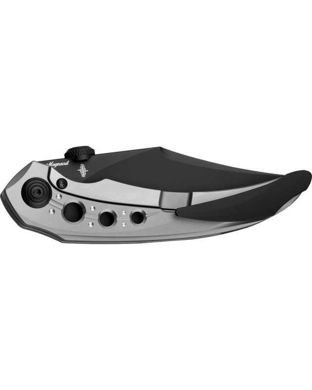 Razon Framelock MagnaCut Blackwash finish Gray Titanium handle Razon Framelock MagnaCut Blackwash finish Gray Titanium handle