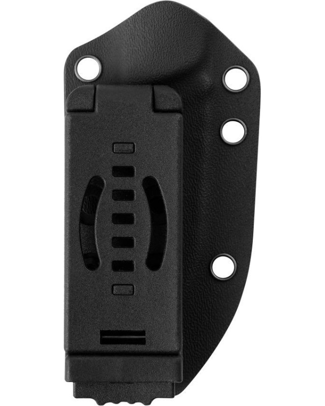 Smolt Fixed Blade CPM-3V steel black finish gray G10 with micarta inlay handle black kydex sheath Smolt Fixed Blade CPM-3V steel black finish gray G10 with micarta inlay handle black kydex sheath