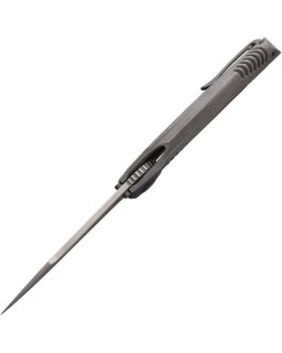 GTR M390 steel Integral Titanium handle Dark Beadblast Finish Framelock Flipper
