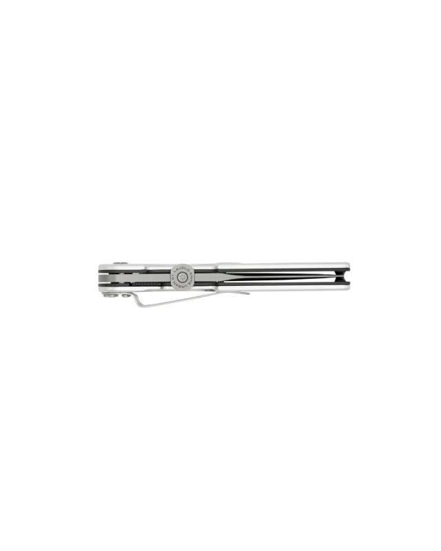 LKU01 Urban Sideral Master Danilo Rossi Lajolo N690 steel sandblast finish gray aluminium handle LKU01 Urban Sideral Master Danilo Rossi Lajolo N690 steel sandblast finish gray aluminium handle