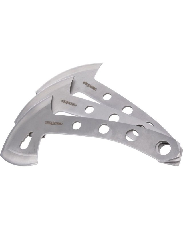 Throwing Axe Set 420 stainless steel 3 pieces one nylon sheath Throwing Axe Set 420 stainless steel 3 pieces one nylon sheath