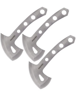 Throwing Axe Set 420 stainless steel 3 pieces one nylon sheath
