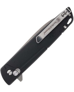 24/7 Crossbar Lock stainless steel black polymer handle