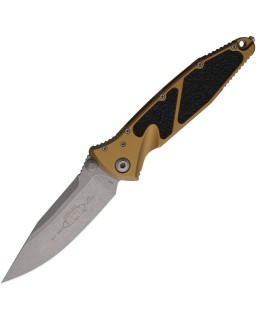 Socom Elite S\E Linerlock M390 steel Apocalyptic finish coyote aluminium handle