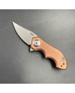 ZT0022 Galyean 20CV stonewash steel FSS limited edition Copper handle
