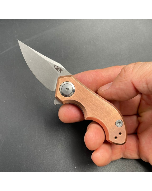 ZT0022 Galyean 20CV stonewash steel FSS limited edition Copper handle ZT0022 Galyean 20CV stonewash steel FSS limited edition Copper handle