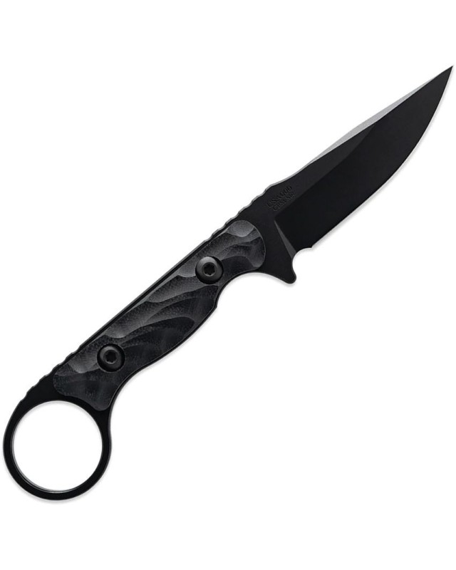Jank Shank S Fixed Blade CPM-M4 steel SOF Series SOCOM Black Cerakote finish Jank Shank S Fixed Blade CPM-M4 steel SOF Series SOCOM Black Cerakote finish