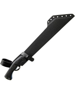 Storm Vector Machete 1095HC Carbon steel Sniper Grey Finish Black Micarta handle Kydex Sheath