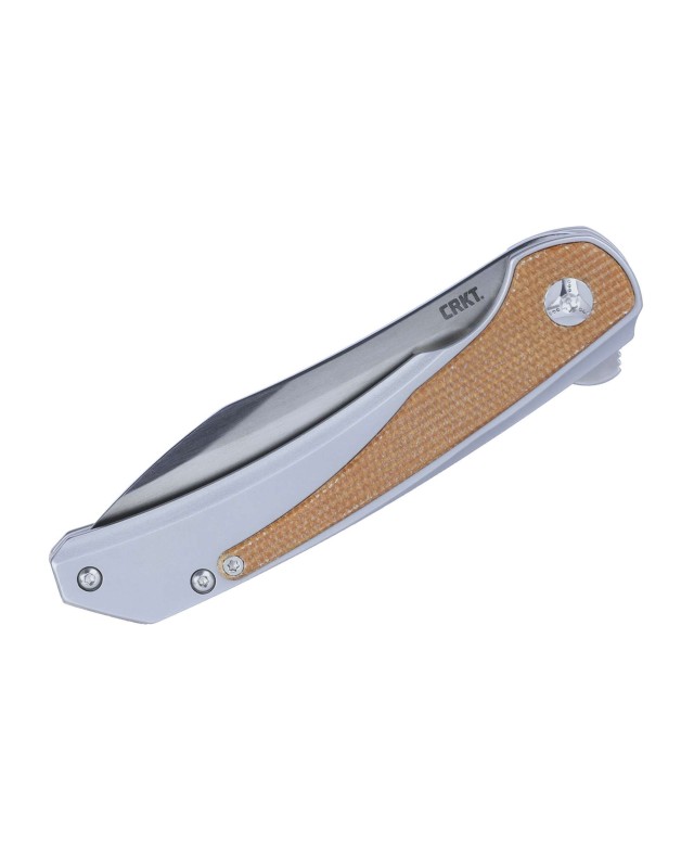Padawan 14C28N steel Frame Lock Micarta Natural Flipper Padawan 14C28N steel Frame Lock Micarta Natural Flipper