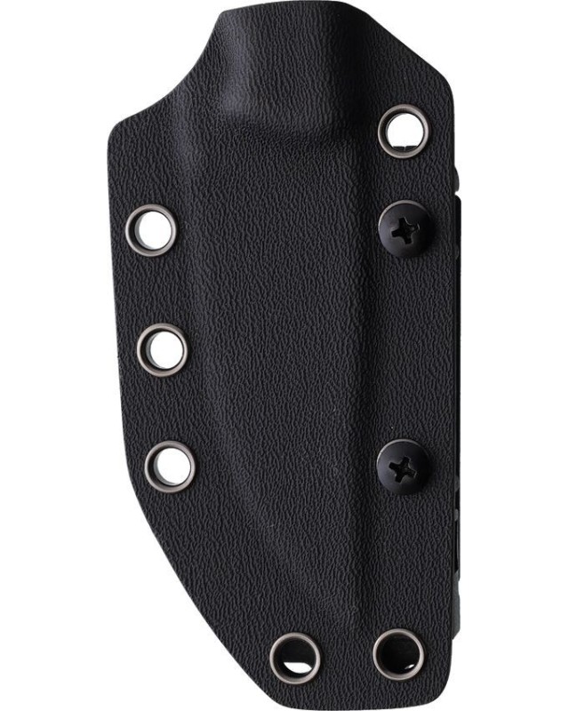 Mink fixed blade drop point Nitro-V steel stonewash finish black canva Micarta handle Mink fixed blade drop point Nitro-V steel stonewash finish black canva Micarta handle