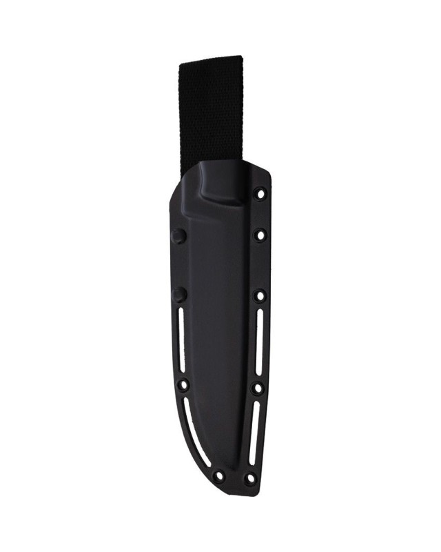 Expendable Fixed Blade NMV carbon steel black Cerakote brown micarta handle kydex sheath Expendable Fixed Blade NMV carbon steel black Cerakote brown micarta handle kydex sheath