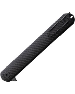 Nemec Linerlock S35VN steel blackwash finish CF handle