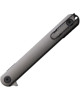 Nemec Linerlock S35VN steel stonewash finish Titanium handle