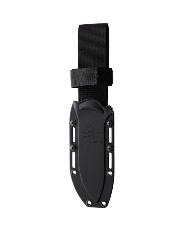 Harsey Nessmuk black powder coated 1095 Cro-Van carbon steel black kydex sheath Harsey Nessmuk black powder coated 1095 Cro-Van carbon steel black kydex sheath