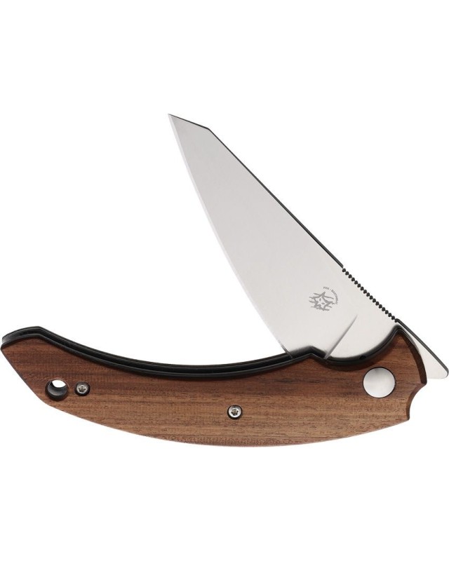 Fides Linerlock Becut steel satin finish santos wood handle Fides Linerlock Becut steel satin finish santos wood handle
