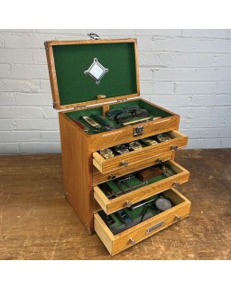 Six Drawer Chest Red Oak wood
