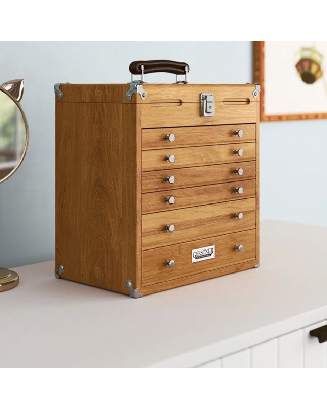 Six Drawer Chest Red Oak wood Six Drawer Chest Red Oak wood
