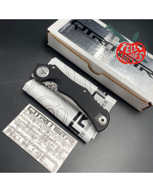 QSE2 Ricardo Tubbs S35VN steel black G10 handle 2014 300pces limited edition QSE2 Ricardo Tubbs S35VN steel black G10 handle 2014 300pces limited edition