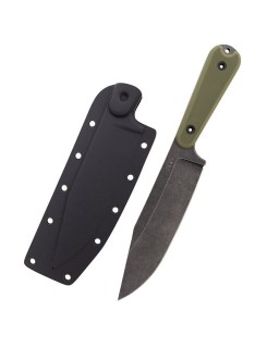 NUMERO 11 La Bête 1095 carbon steel G10 handle kydex sheath