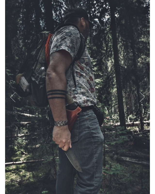 NUMERO 11 La Bête 1095 carbon steel G10 handle kydex sheath