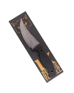 NUMERO DOUZE Undercover VG-10 steel blackwash finish black G10 handle black kydex