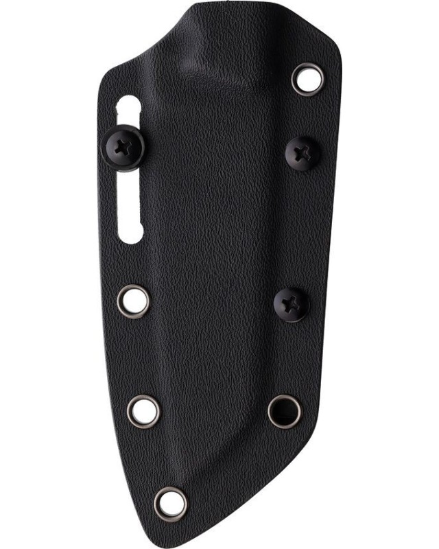 Mink fixed blade Nitro-V steel blackwash finish blue canva Micarta handle Mink fixed blade Nitro-V steel blackwash finish blue canva Micarta handle