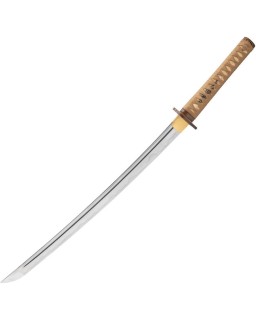 Shikoto Samurai Wakizashi tea-colored rayskin