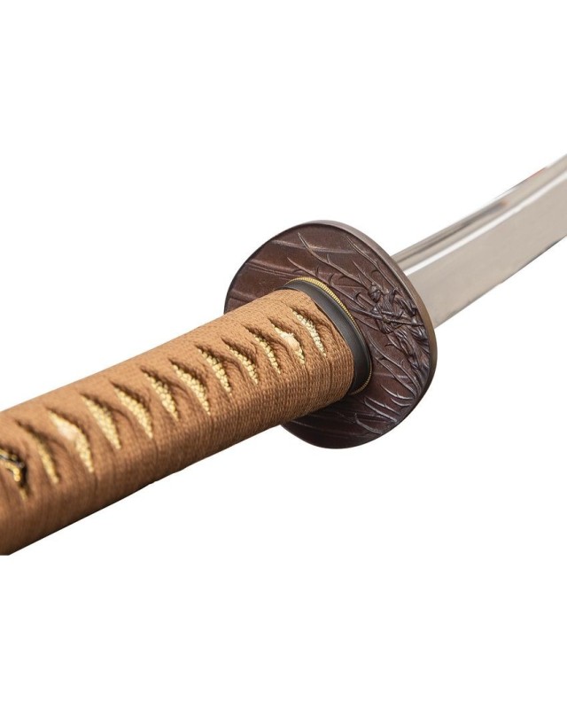 Shikoto Samurai Wakizashi tea-colored rayskin Shikoto Samurai Wakizashi tea-colored rayskin