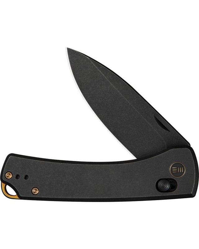 Nightblade Crossbar Lock CPM-20CV steel blackwash finish titanium handle DBK design Nightblade Crossbar Lock CPM-20CV steel blackwash finish titanium handle DBK design