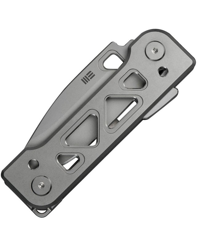 Tyro Superlock Knife CPM-20CV steel stonewash finish gray Titanium Handle Snecx Tan design Tyro Superlock Knife CPM-20CV steel stonewash finish gray Titanium Handle Snecx Tan design