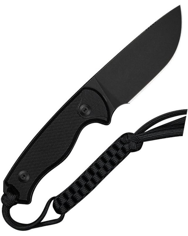 Timberbark Full Tang Fixed Blade 14C28N steel blackwash finish G10 handle kydex sheath Timberbark Full Tang Fixed Blade 14C28N steel blackwash finish G10 handle kydex sheath