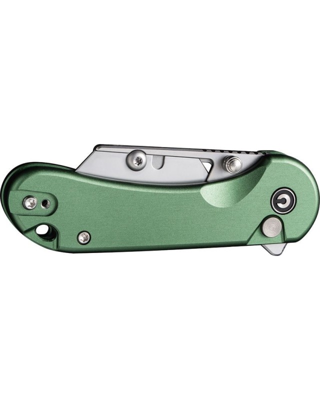 Elementum Utility Button Lock Green Aluminium Elementum Utility Button Lock Green Aluminium