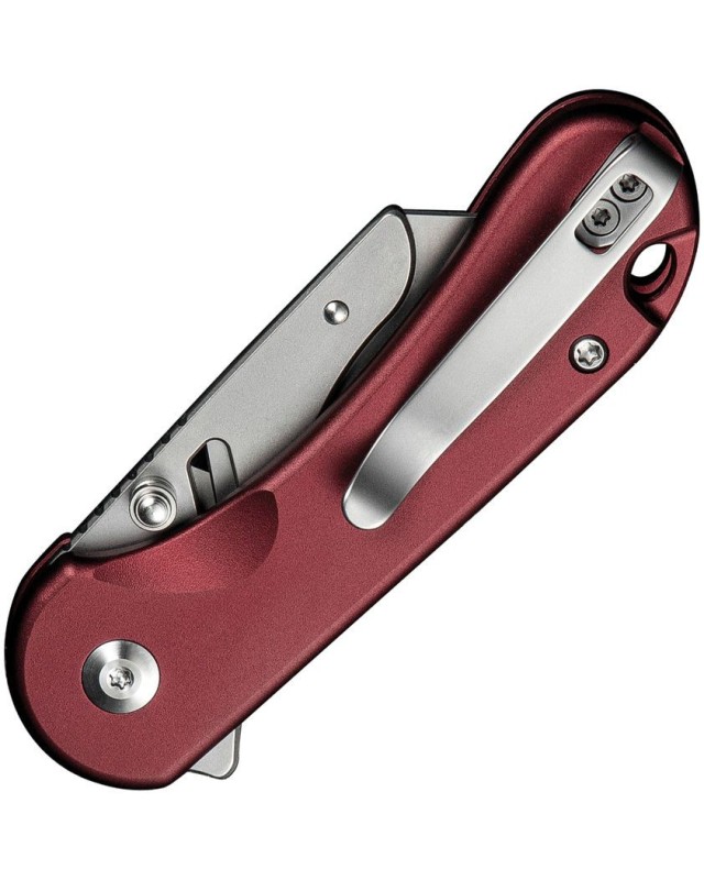 Elementum Utility Button Lock Burgundy Aluminium Elementum Utility Button Lock Burgundy Aluminium
