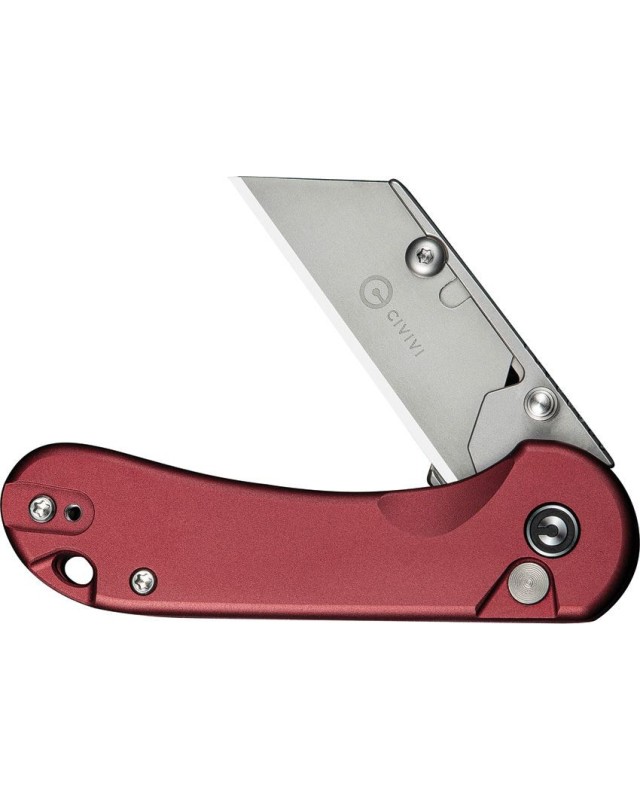 Elementum Utility Button Lock Burgundy Aluminium Elementum Utility Button Lock Burgundy Aluminium