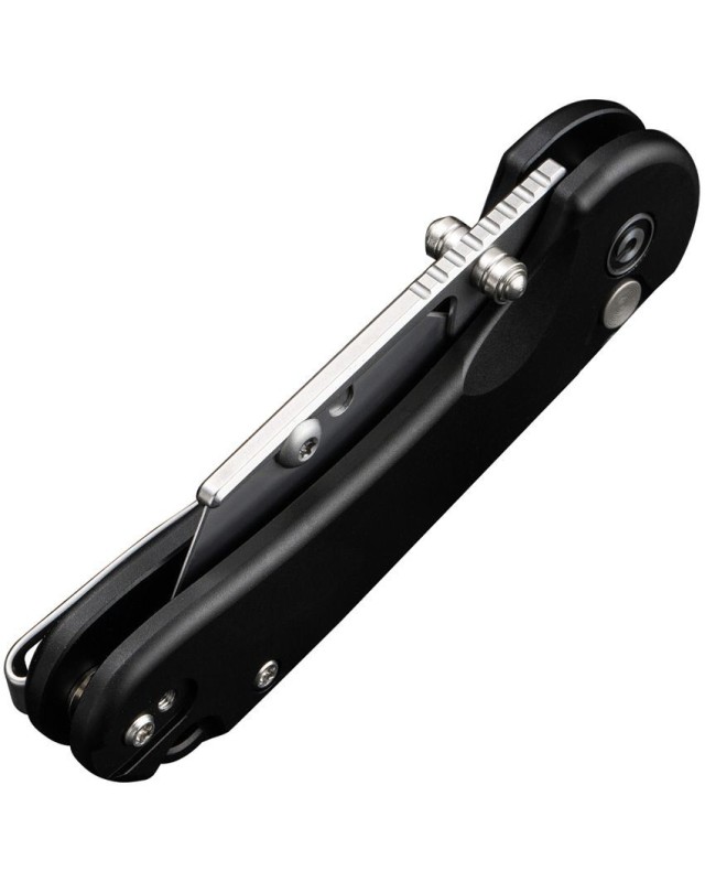 Elementum Utility Button Lock Black Aluminium Elementum Utility Button Lock Black Aluminium