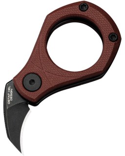 Pyrus Utility 14C28N steel Slip Joint Burgundy G10 Ostap Hel Design
