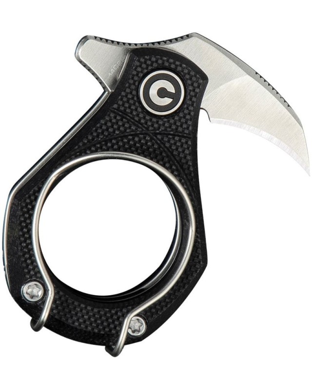 Pyrus Utility 14C28N steel Slip Joint Black G10 Ostap Hel Design Pyrus Utility 14C28N steel Slip Joint Black G10 Ostap Hel Design