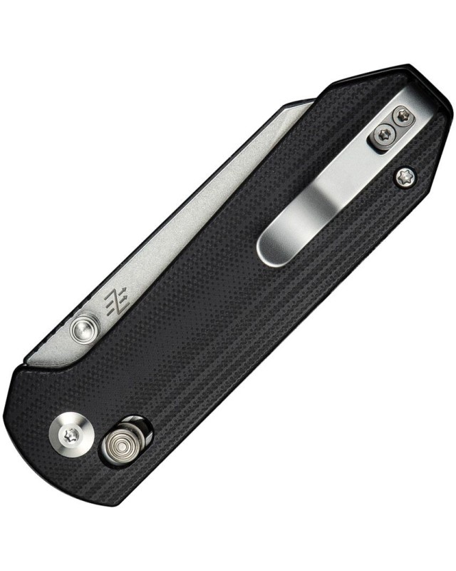 Yonder folding knife 14C28N steel stonewash finish Crossbar Lock Black G10 Handle Yonder folding knife 14C28N steel stonewash finish Crossbar Lock Black G10 Handle