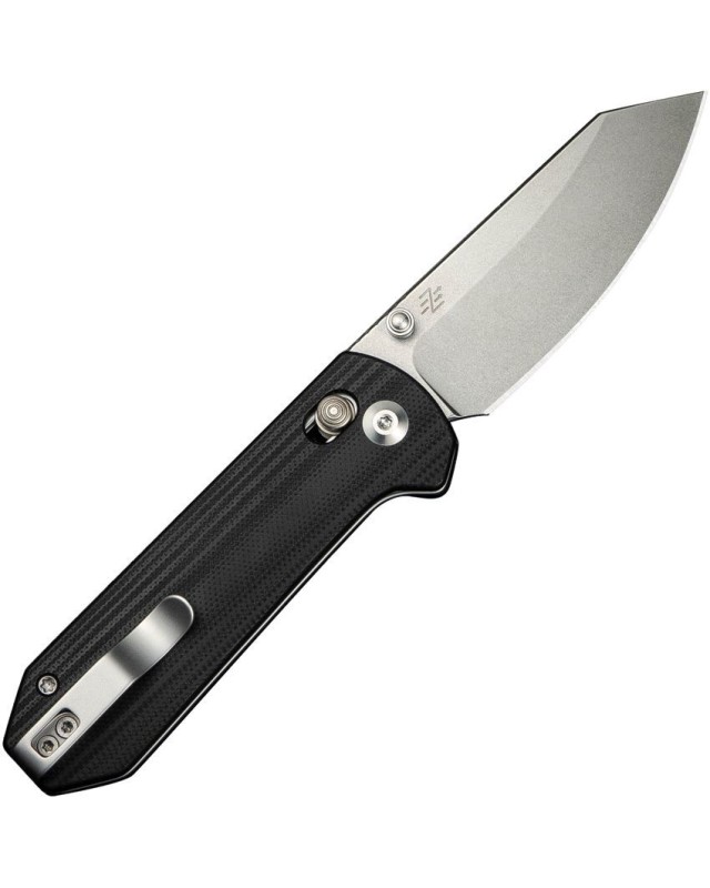 Yonder folding knife 14C28N steel stonewash finish Crossbar Lock Black G10 Handle Yonder folding knife 14C28N steel stonewash finish Crossbar Lock Black G10 Handle