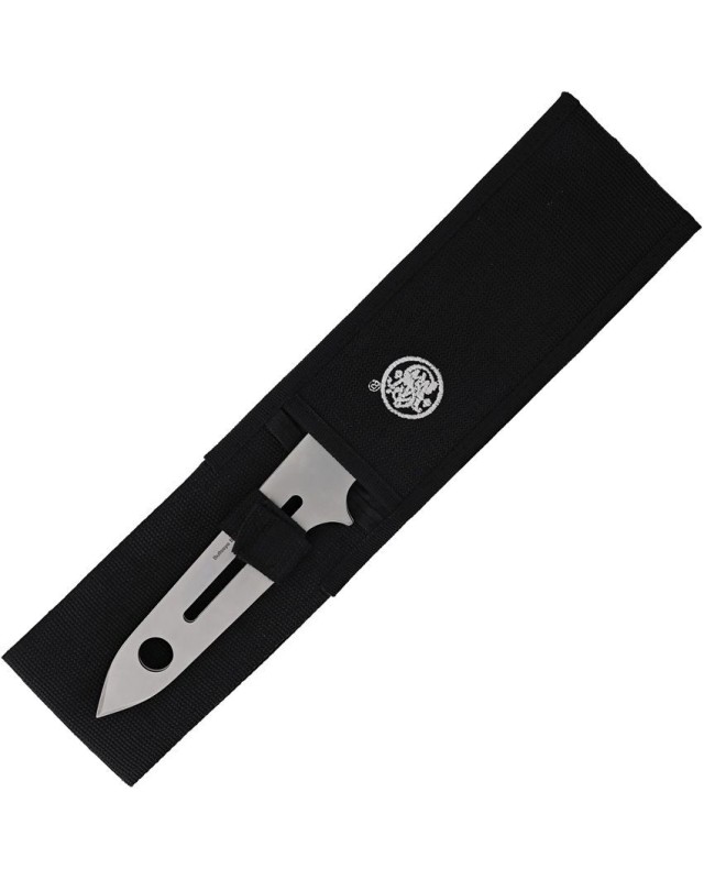 Bullseye Large Throwing Bowie full tang stainless steel - set of 2 Bullseye Large Throwing Bowie full tang stainless steel - set of 2