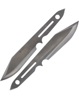 Bullseye Large Throwing Bowie full tang stainless steel - set of 2
