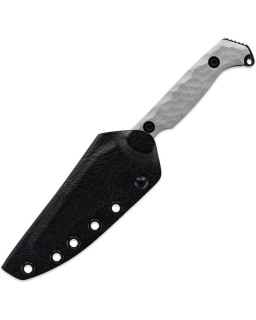 Darter S Fixed Blade S35VN steel Black Gun-Kote finish Light Grey G10 handle