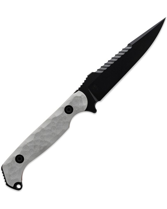 Darter S Fixed Blade S35VN steel Black Gun-Kote finish Light Grey G10 handle Darter S Fixed Blade S35VN steel Black Gun-Kote finish Light Grey G10 handle