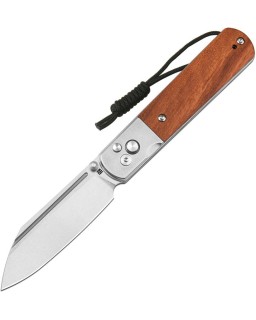Holm Button Lock AR-RPM9 steel stonewash finish Rose wood handle