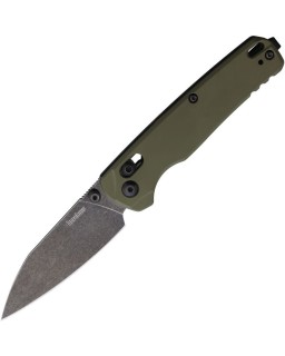 Bel Air MagnaCut DuraLock Blackwash OD Green aluminium KS6105OLBW