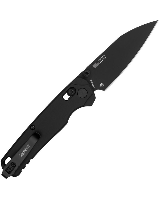 Bel Air MagnaCut steel Black PVD coated blade Black aluminium handle KS6105BLK Bel Air MagnaCut steel Black PVD coated blade Black aluminium handle KS6105BLK