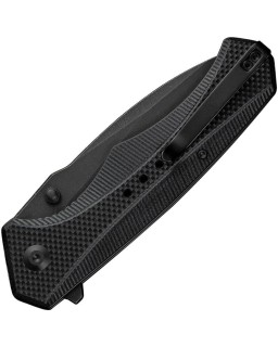 Photonix Nitro-V steel blackwash finish Black G10 Handle C23081B-1