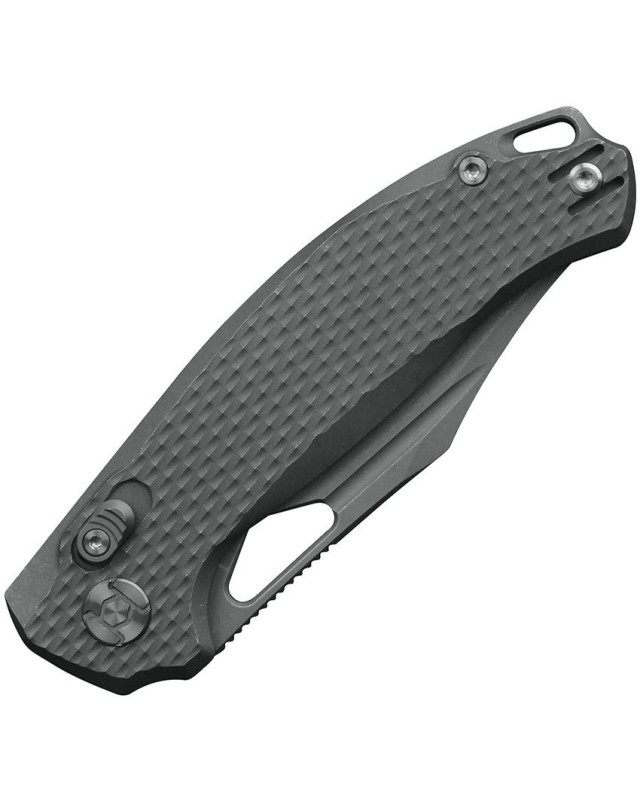 DJANGO ELMAX steel blade stonewash finish Crossbar Lock Titanium handle DJANGO ELMAX steel blade stonewash finish Crossbar Lock Titanium handle