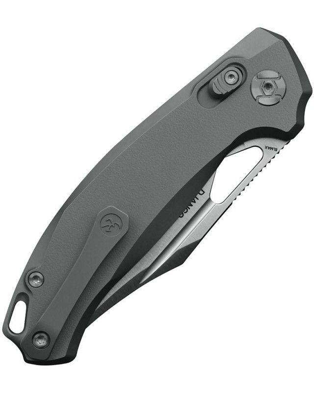 DJANGO ELMAX steel blade satin finish Crossbar Lock Titanium handle DJANGO ELMAX steel blade satin finish Crossbar Lock Titanium handle
